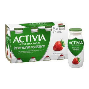 Activia Probiotic nhật báo Sữa chua uống, vani, 3.1oz bán buôn