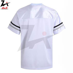 Ropa de calle personalizada Jersey con efecto envejecido Diseño de uniforme de fútbol americano de inspiración vintage con tela de malla Ropa única - Product Image 2