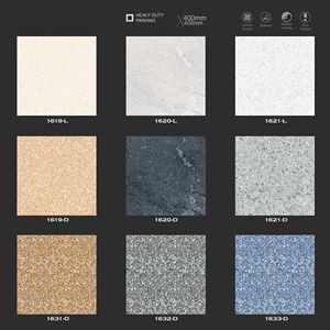 Carreaux de sol extérieurs modernes en céramique 400x400 pour centre commercial et école - Product Image 2