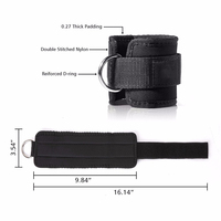Fitness Réglable D-Ring Cheville Sangles Pied Soutien Cheville Protecteur Gym Jambe Poulie avec Boucle Sport Pieds Garde