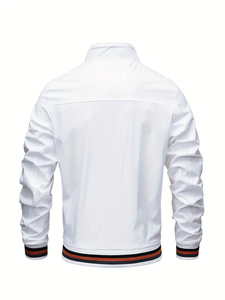 High Quality Letterman Versity <b>Jackets</b> White Versity Winter Wear <b>Smart</b> and Stylish <b>Men's</b> Versity <b>Jacket</b> by Boomletcorp. - Product Image 3