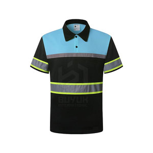 Chemise de travail haute visibilité respirante et imperméable, design personnalisé, pour hommes, en coton, fabriquée au Pakistan - Product Image 2