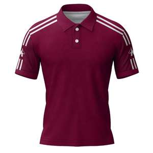 Polos para hombre, venta al por mayor, algodón, poliéster, Polo bordado personalizado, camiseta personalizada, camiseta que absorbe la humedad, lo último - Product Image 1
