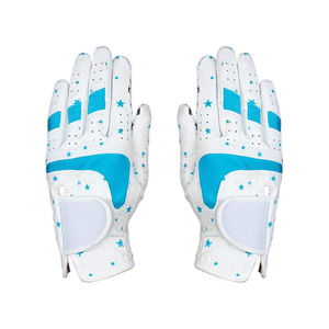 Último diseño Ropa deportiva Low Moq Golf Glove Pro Golfers Glove Hombres Zurdo Durable Cabretta Guantes de golf de cuero para la venta - Product Image 6
