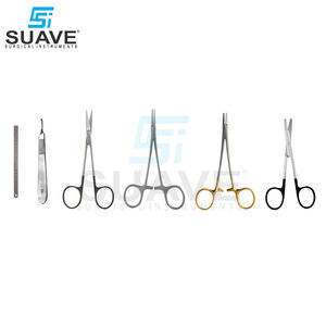 ชุดเครื่องมือผ่าตัดเสริมจมูก12ชิ้นเครื่องมือผ่าตัดพลาสติก - Product Image 2