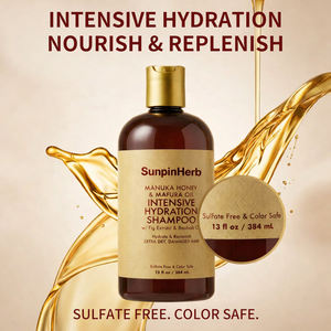 Shampooing hydratant au miel de Manuka, huile de Mafura et beurre de karité pour cheveux naturels très secs, bouclés et crépus - Product Image 3