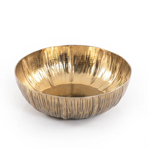 Antique Style Metal Bowl for Home Hotel and Restaurant Decor Gold Metal Bowl for Wedding and Event Decoration Bowls - Product Image 4