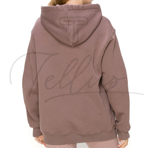 Nouveau design, sweat à capuche en polaire pour homme, avec poche, logo personnalisé, vente chaude, respirant, épaules tombantes, coupe régulière - Product Image 5