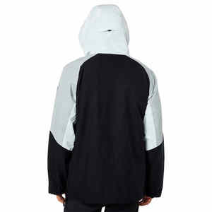 Veste de randonnée imperméable en gros pour hommes - Coupe-vent softshell léger doublé polaire avec logo personnalisé - Product Image 2