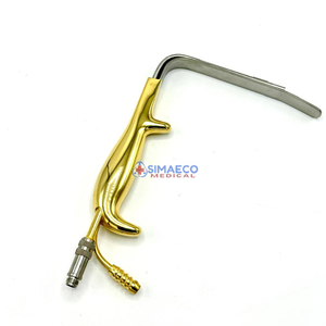 Instrumento quirúrgico Manual de fibra óptica Ferreira Retractor con material de acero de succión - Product Image 6