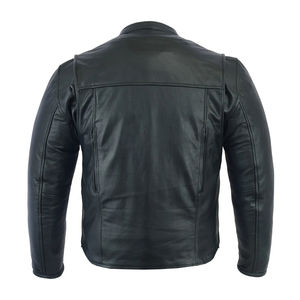 Chaqueta de Piel de Oveja y Lona de Moda, Hecha a Medida, para Hombre, Invierno, Estilo Urbano, Ecológica, Transpirable, ODM Directo - Product Image 2