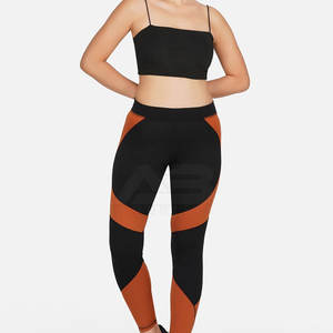 2025 Women's Yoga <b>Legging</b> Solid <b>Pattern</b> Mid Waist Pants Pakistan Made Fashionable Wholesale <b>Legging</b> - Product Image 5