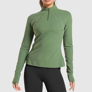 Vêtements de sport en promotion : haut de sport pour femme à manches longues, fabriqué au Pakistan, tissu doux de haute qualité. - Product Image 1