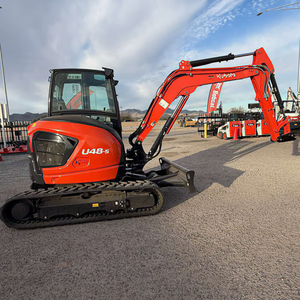 รถขุดขนาดเล็ก Kubota U48 5 รุ่นใหม่ ทรงพลัง น้ำหนัก 4.8 ตัน เครื่องยนต์ดีเซล กำลัง 40.4 แรงม้า ระบบ Zero Tail Swing ควบคุมไฮดรอลิกอย่างราบรื่น - Product Image 5