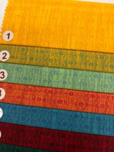 Tissu jacquard en polyester pur et élégant, 100 % polyester, 58 cm de large, tissé pour chemises de filles et robes de mariée - Product Image 4