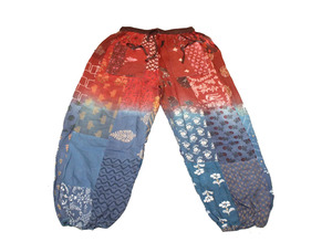 Lote de tallas únicas unisex, venta al por mayor, pantalones bombachos de retazos de rayón, pantalones de Yoga elásticos, cierre de cordón medio, transpirables, Fitness de verano - Product Image 4