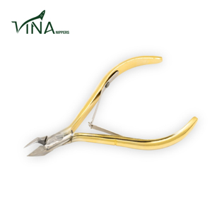 Coupe-ongles en acier au carbone plaqué or VNN-999-GC lame de coupe durable de haute qualité pour ongles et ongles Vina Vietnam - Product Image 2