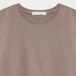 Style OEM 100% coton T-shirt à manches courtes pour femmes Meilleure qualité T-shirts courts pour femmes à vendre - Product Image 5