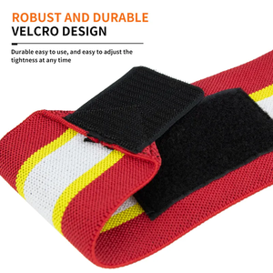 Custom Logo <b>Gym</b> <b>Wrist</b> <b>Wraps</b> for Heavy Duty Powerlifting Workout Adjustment Breathable - Product Image 2