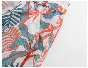 Vente en gros 100% polyester maille Sublimation hawaïen respirant séchage rapide cordon été hommes shortsDDP expédition - Product Image 5