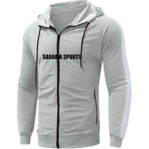 Ensemble de survêtement personnalisé à capuche en molleton de coton épais, imprimé uni, grande taille, pour sports d'hiver, unisexe - Product Image 3