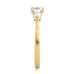 Anillo de diamante natural de aniversario de proveedor indio para mujer Diseño elegante para joyerías y tiendas de regalos Certificado IGI - Product Image 5