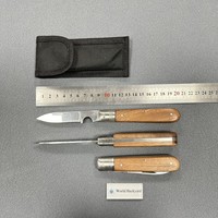 Hde1r Hout Handvat Enten Mes Zak Camping Buiten Utility Tuin Enting Tools Snoeien Professionele Fruitboomsnijder