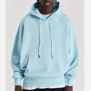 Sudadera con Capucha Vintage Lavada al Ácido con Estampado Personalizado al por Mayor, Sudadera de Forro Polar con Hombros Caídos, Estilo Urbano, Bordada, de Algodón, para Invierno, para Hombre - Product Image 5