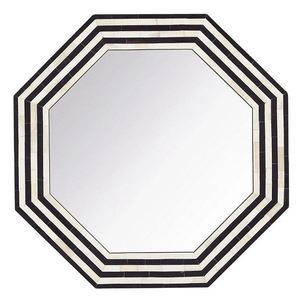 Miroir mural décoratif de haute qualité, vente directe d'usine, cadre en incrustation d'os - Product Image 3