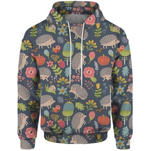 Top Trending Personalizar Diseño Pullover 3D Sublimación Impreso Hombres Sudaderas Algodón Transpirable Venta al por mayor Sudaderas con capucha Hombres - Product Image 1