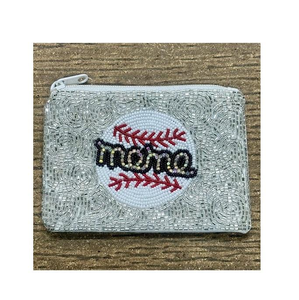 Pochette de plage en cuir perlé fait main sur mesure en gros, pochette chic bohème avec fermeture éclair pour les voyages d'été et les cadeaux - Product Image 5