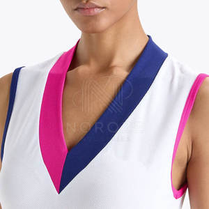 Uniforme DE TENIS superventas novedad tendencia superior último diseño uniforme de tenis para mujer - Product Image 6