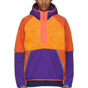 Wholesale Customized Fleece Hoodie for <b>Men</b> Warm <b>Sherpa</b> Lined Sweatshirt Basics Cotton Blended <b>jacket</b> for <b>men</b> 2025 - Product Image 5