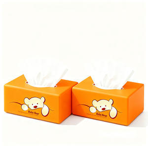 Caja de pañuelos de papel premium, suaves, limpios y desechables, aptos para uso comercial, hostelería y suministros para el hogar. - Product Image 1