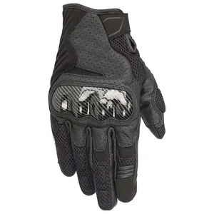Leder handschuhe Motorrad tragen Custom ize Hard Pvc Knuckle Gear Palm Pads Anpassen Fabrik preis Niedrig preis Handschuhe