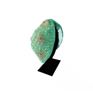 Luxury Fashion Vintage Charm Timeless Beauty Hand Beaded Worked Hairbands for Girls Fashion Statement Top Quality Product - Product Image 3