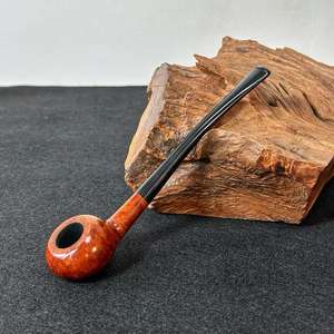 Pipa de madera con acabado de laca duradera elegante de alta calidad personalizada, pipa de fumar de madera Natural tallada a mano, diseño elegante para - Product Image 6