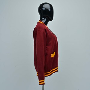 Wholesale Custom New Design Embroidery & Colours Knit <b>Cardigan</b> <b>Sweater</b> For Sorority fraternity College Varsity <b>Sweater</b> - Product Image 2
