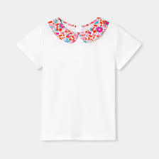 Camiseta de algodón para niños, Top blanco liso informal Dhl, personalizada, Fedex, hecha a mano, LICRA de mar, Oem - Product Image 5