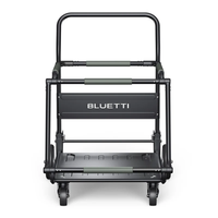 Chariot à plateforme pliable à quatre roues Bluetti pour stations d'alimentation