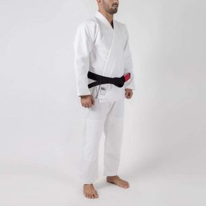 2025 blanc nouveauté personnalisé brésilien JiuJitsu respirant matériel Arts martiaux pratique Jiu Jitsu uniforme Gi SI-JJG-03 - Product Image 1