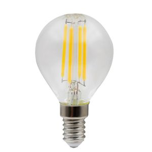 Lampada LED sferica trasparente E14 6W 800Lm 3000K (B&B 121110) - Product Image 1