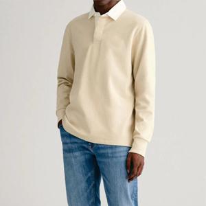 Polos de algodón Premium para hombre, nueva tendencia a la moda, polos de tela de punto personalizados de talla grande, polos para hombre - Product Image 5