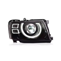 Nouvel ensemble de phares LED complets Patrol Y61 2005-2022 avec Angel Eyes DRL, projecteur 6000K 6000 Lumens, remplacement amélioré
