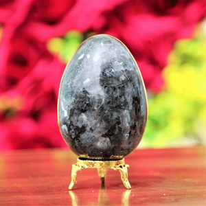 Oeuf de larvikite Oeufs en cristal de guérison naturelle en gros pour la décoration intérieure et l'équilibrage énergétique du fabricant de confiance - Product Image 3