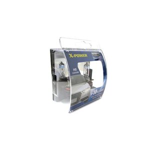 Coppia di lampadine H8 12V 55W PGJ19-1 X-Power + 50% luminosità-auto e moto/luci e lampadine - Product Image 1