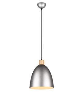 Lámpara colgante Jagger de níquel antiguo E27 IP20 150cm (Trio R30681067) - Product Image 1