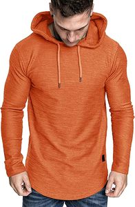 Chaqueta de Forro Polar con Capucha para Hombre, Manga Larga, Tejido Sólido, Invierno, Alta Calidad, Logotipo Personalizado, Secado Rápido, Teñido en Prenda, 340g - Product Image 4
