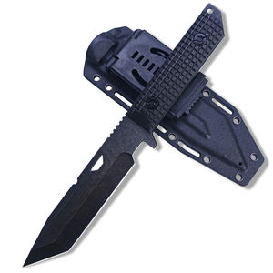 Haute qualité en gros personnalisable ODM OEM Sharp couteau de coupe de chasse en plein air lame fixe couteau droit Sharp Nylon Grip - Product Image 3