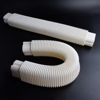 Prix du fabricant Ensemble de lignes de conduites en PVC Système GG Conduit à joint flexible Couvercle de tuyau AC Conduit flexible pour systèmes HVAC